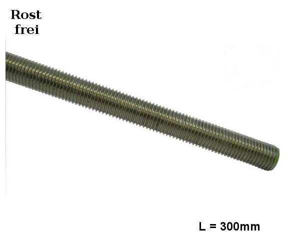 Thread rod M3 L=300mm verzinkt